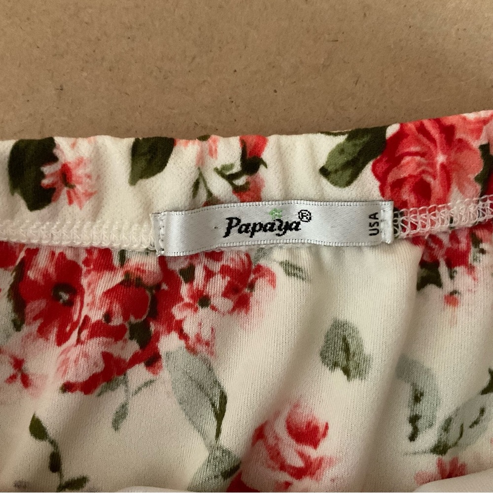 Papaya Strapless Maxi Dress Medium - Picture 6 of 8